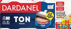 DARDANEL TON BALIĞI 2X170 G fiyat ve kampanya bilgisi
